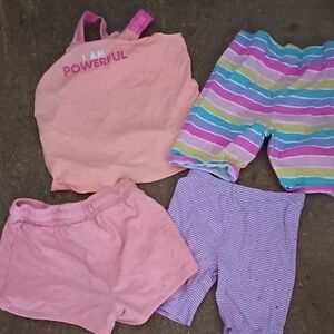 Colorful Kids' Clothing Set Summer Girls 6/7